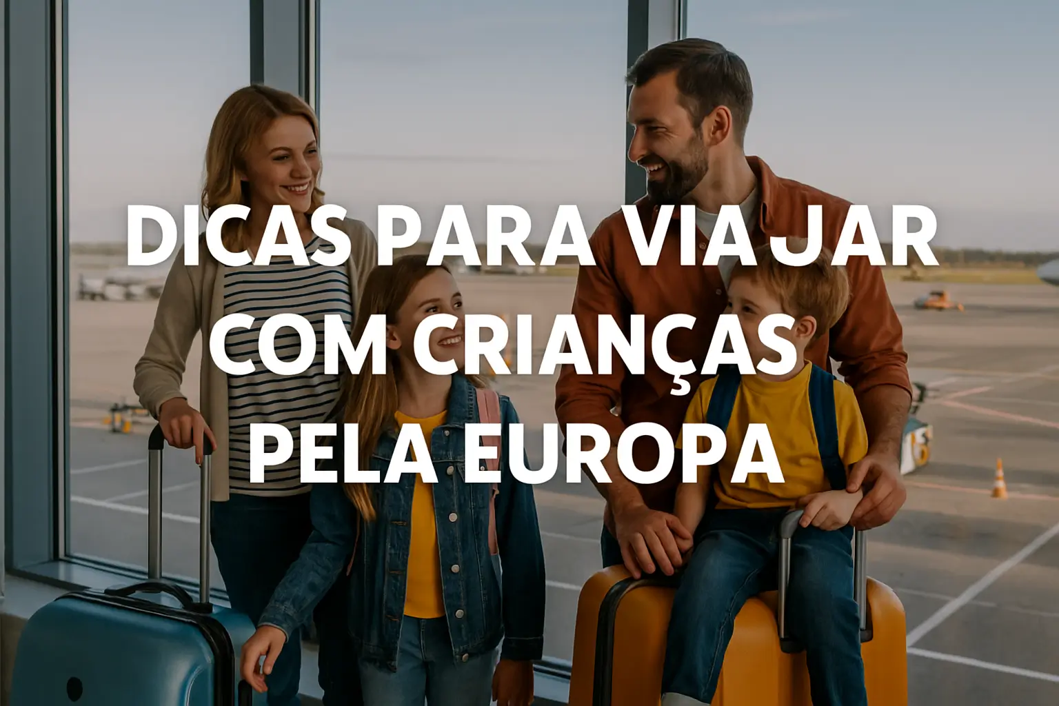 Dicas para Viajar com Crianças pela Europa