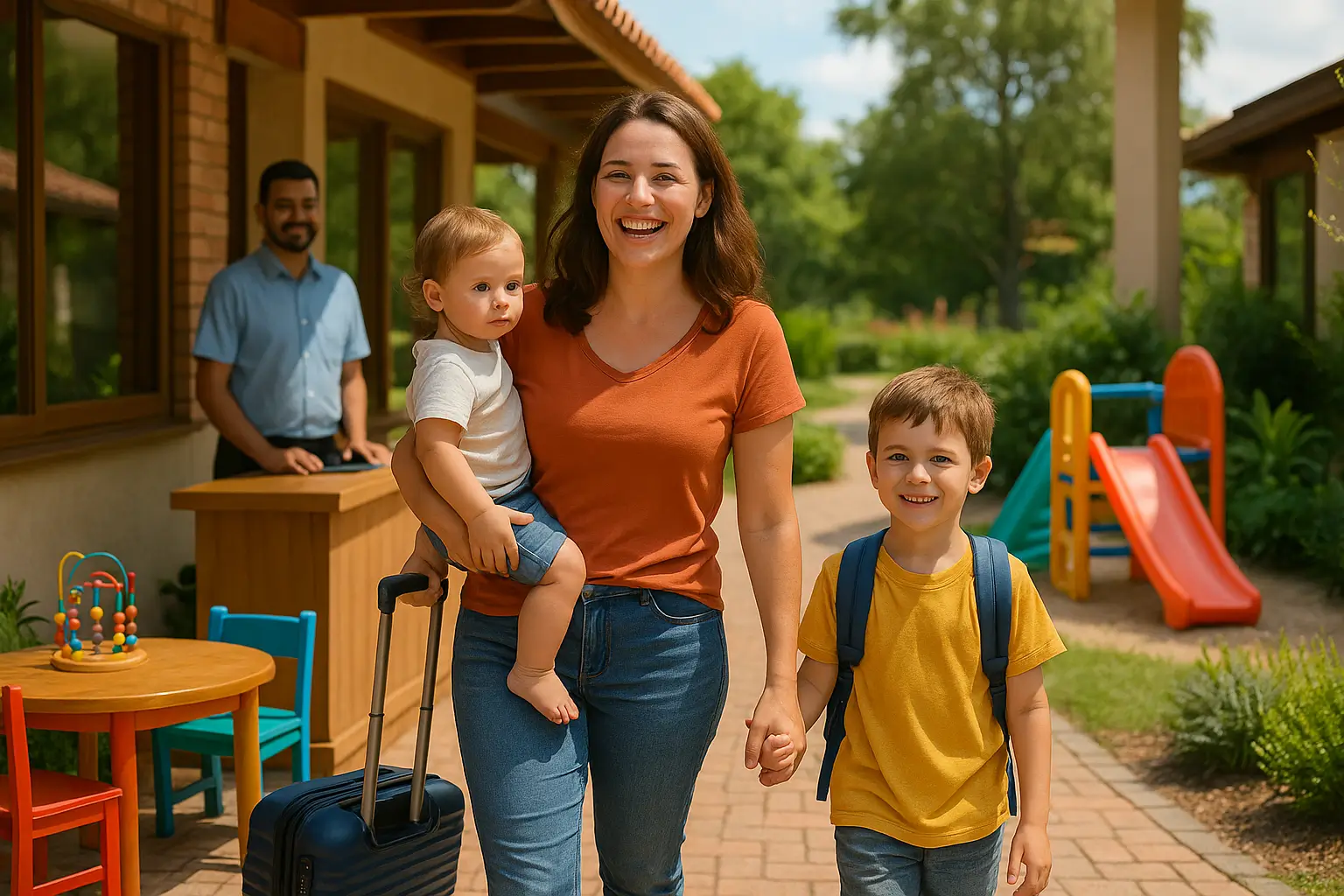 Hotéis Seguros para Mães que Viajam Sozinhas com Filhos: