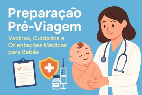 Preparação Pré-Viagem Vacinas, Cuidados e Orientações Médicas para Bebês